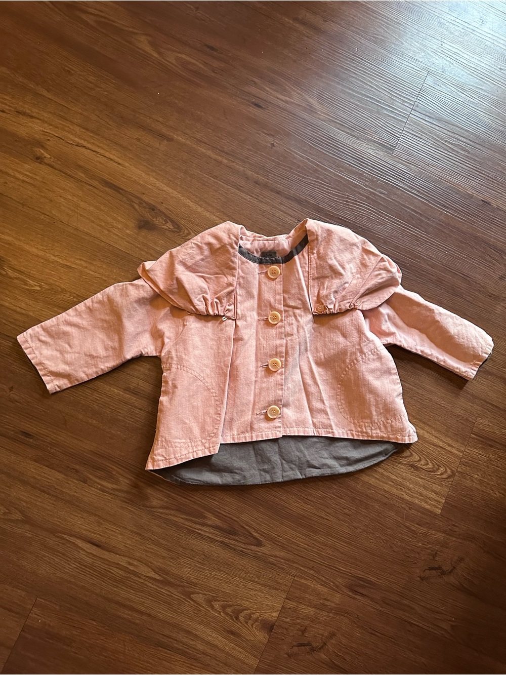 Pink Kids jacket Blouse Button Front